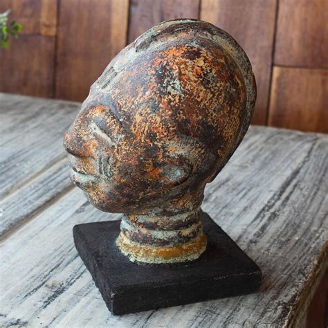 Artisan Crafted Ceramic Sculpture From Africa The Great Head Novica