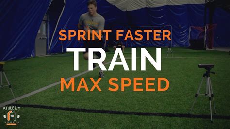 Max Velocity Speed Training For Athletes Youtube