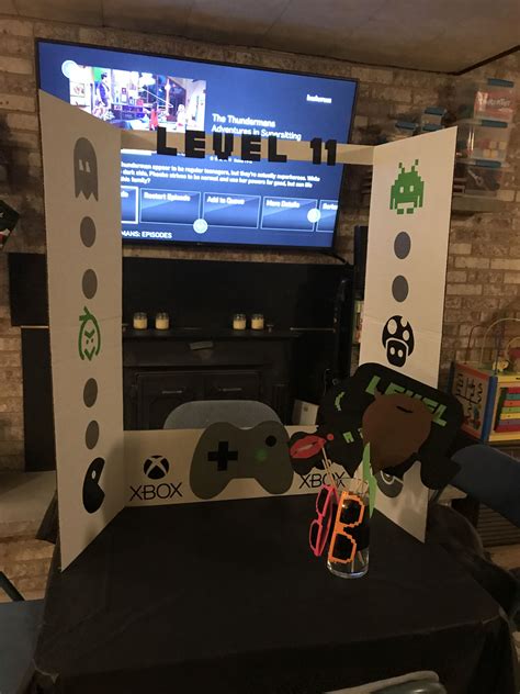 Photo Booth Xbox Party Cassiebowman Video Games Birthday Party Xbox