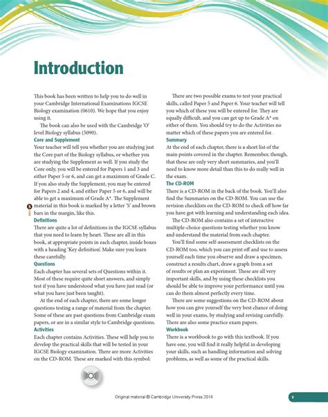 Cambridge IGCSE Biology Coursebook (third edition) by Cambridge University Press Education - Issuu