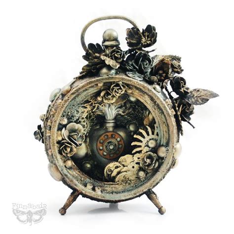 Finnabair Art Venture 2016 Heart Of The Clock Steampunk Crafts