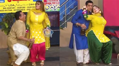 Zafri Khan And Nasir Chinyoti Khushboo Stage Drama 2021 Comedy