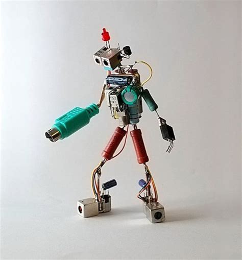 Spare Parts Bot Art Toy Robot Art Robot Sculpture