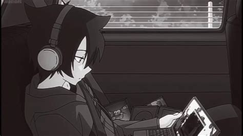 Sad Anime Boy Listening To Music Sad Anime Music Boy Anime Boy
