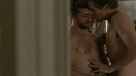 Auscaps Emilio Edwards And Francisco Celhay Nude In In The Grayscale