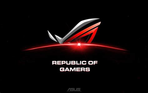 Wallpaper Logo Graphic Design Republic Of Gamers Brand Gamers Ba