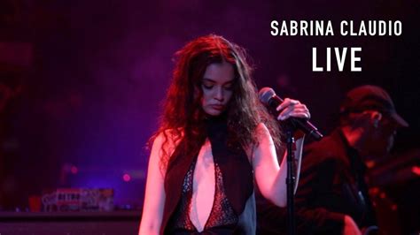 Sabrina Claudio Performs Runnin Thru Lovers Tell Me More Live