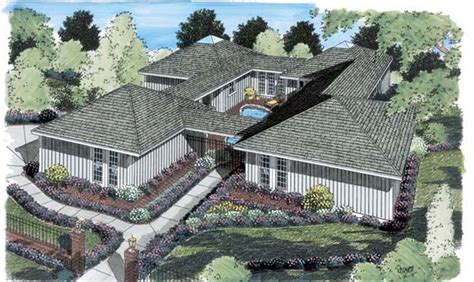 House compound wall design joy studio design gallery artnak. Ranch Style House Plan 10507 with 2189 Sq Ft, 3 Bed, 1 ...