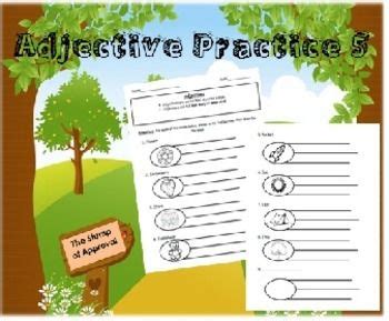 When an adjective clause begins with an adverb, the noun or pronoun following the adverb is the subject. Adjective Practice 5 | Adjectives, Describing words, Practice