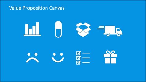 Flat Value Proposition Canvas Powerpoint Template Free Templates
