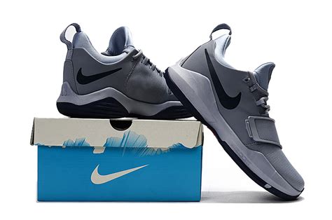 His second signature shoe, the pg 2, released in february 2018. Nike Paul George PG1 TS Grey blue men Basketball Shoes ...