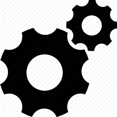 Gear Mechanics Settings Icon Png Picpng