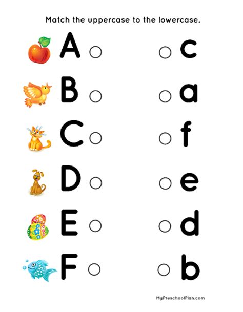 alphabet number printable pack for preschoolers my preschool plan