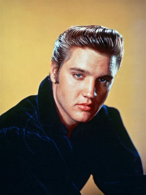 Unknown Elvis Presley Brilliant Portrait In Color Globe Photos Fine