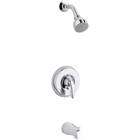Kohler purist pressure balancing shower faucet. KOHLER Coralais 1-Handle 1-Spray Tub and Shower Faucet ...