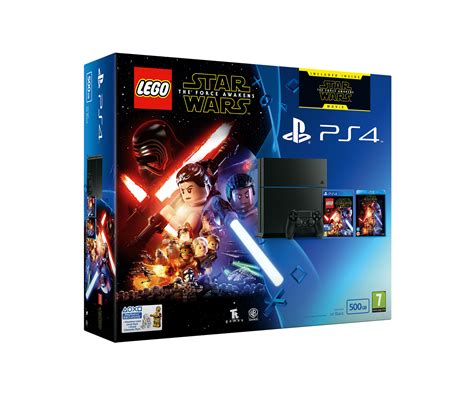 Sony Playstation 4 500gb Console With Lego Star Wars The Force Awakens