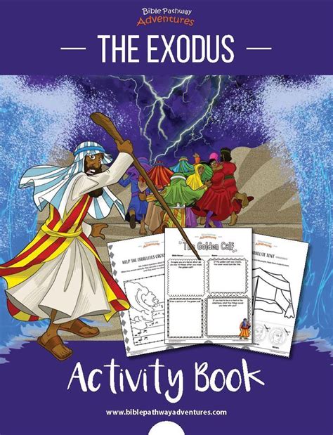 The Exodus Activity Book For Kids Printable Exodus Activity Pages And