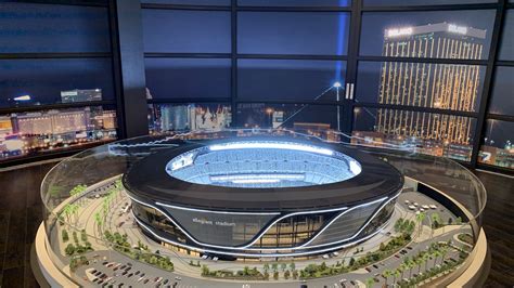 Las Vegas Raiders Allegiant Stadium Construction Tour Almost Open