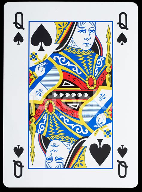 Queen Of Spades Card Symbols Printable Cards