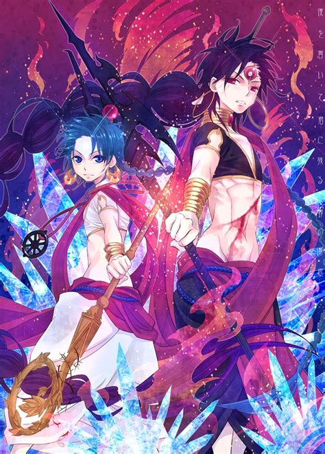 Aladdin And Judal Anime Magi Magi Judal Anime