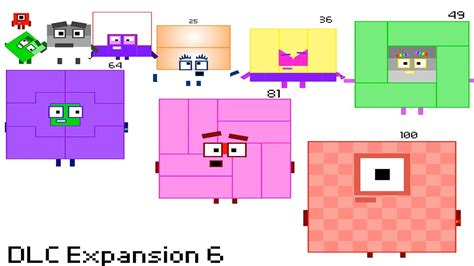 Numberblock Squaresnumberblocks Band Retro Squares Dlc Youtube