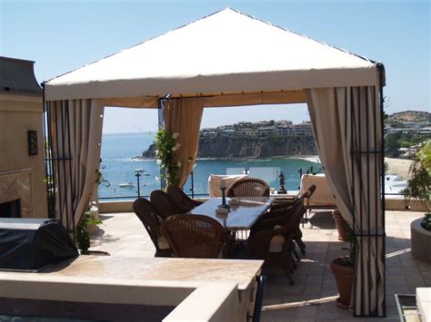 Maybe you would like to learn more about one of these? Gazebo Top with Side Curtains | Gazebo, Commercial canopy ...