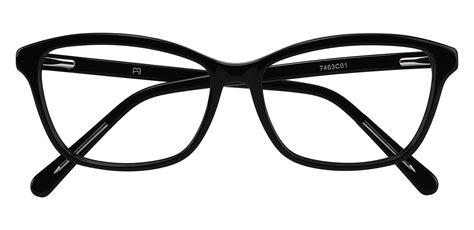 Rhoda Cat Eye Prescription Glasses Black Womens Eyeglasses Payne