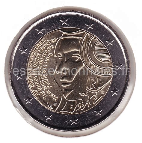 2 Euro Commémorative France 2015 Fête De La Fédération Espace Monnaies