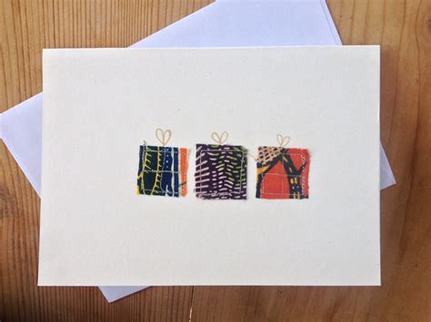 Homemade Christmas Cards Unique Designs African Print Etsy