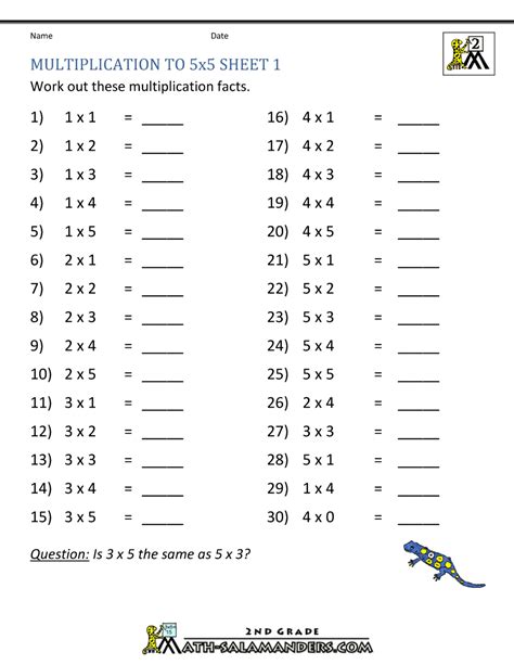 multiplication worksheets multiplication   gif
