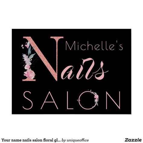 Nail Care Salon Business Poster