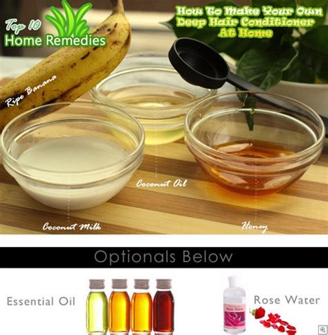 Deep conditioners for natural hair of any type. DIY Homemade Banana Deep Hair Conditioner | Top 10 Home ...