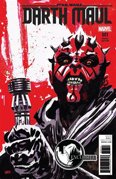 Star Wars Darth Maul 1 Variant Cover Available To Buy At Our Online
