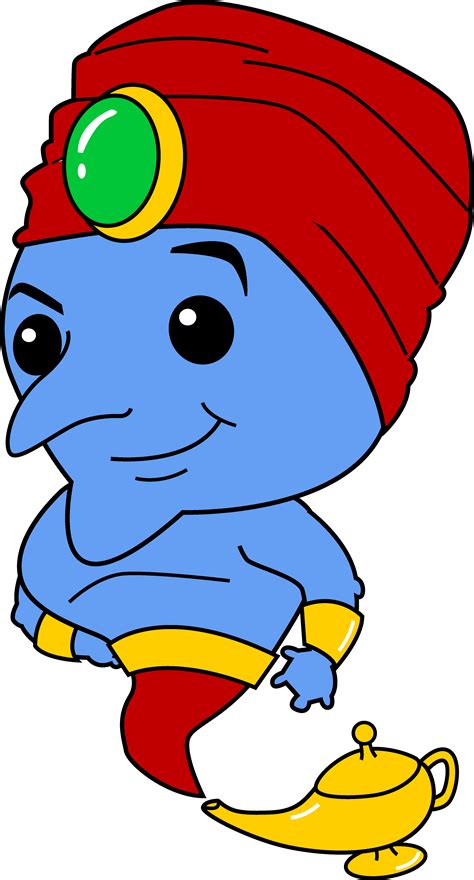 Genie Cute Free Images At Vector Clip Art Online Royalty