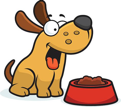 2500 Cartoon Of A Dog Eating Stock Photos Pictures And Royalty Free