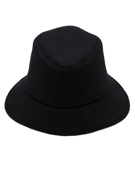 Junya Watanabe Round Top Hat In Black Lyst