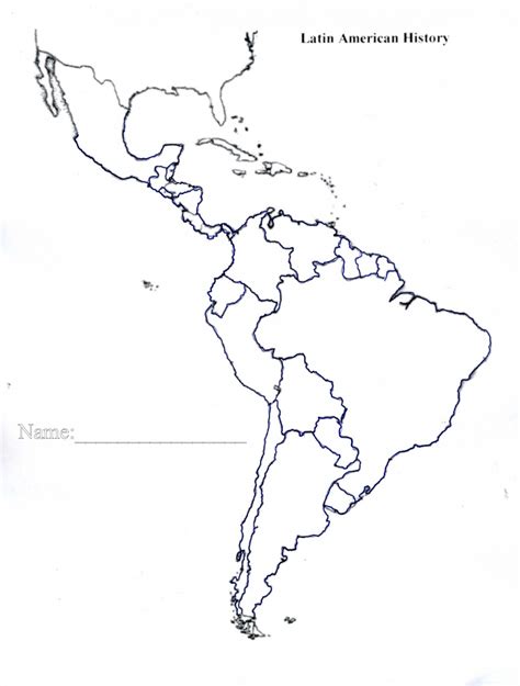 Latin America Printable Blank Map South Brazil At New Of Jdj In With