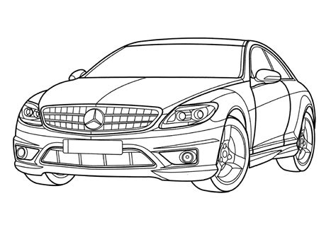 Imagens Dos Carros Para Colorir