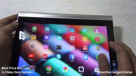 Lenovo Yoga Android Tablet 2 10 Inch Unboxing Quick Review Camera