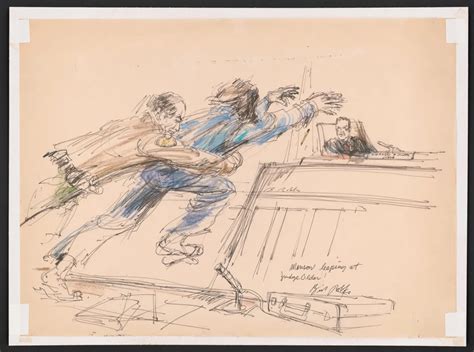 New Exhibit Highlights The Art Of The Courtroom Sketch Smart News