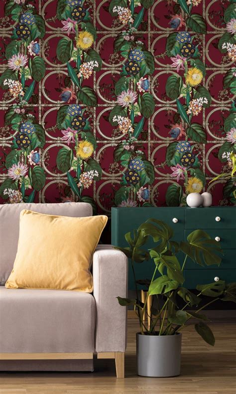 Bold Floral Home Wallpaper ️ Walls Republic Us Page 4