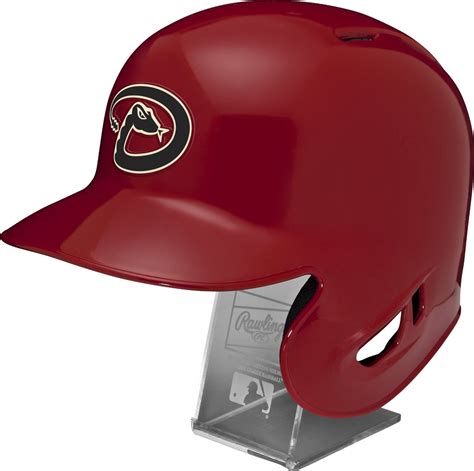 The diamondbacks compete in major league baseball (mlb) as a member club of the national league (nl) west division. Arizona Diamondbacks Full Size Batting Helmet - Matte Red ...