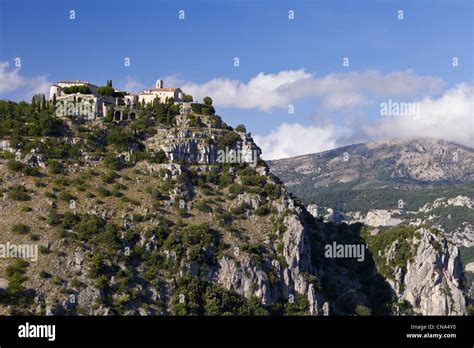 France Alpes Maritimes Gourdon Labelled Les Plus Beaux Villages De
