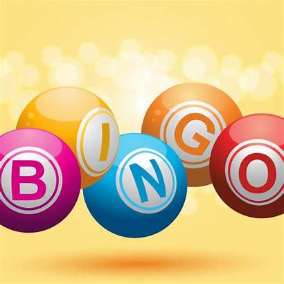 Bingo Background 3d Vector Illustration Clip Balls