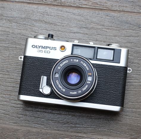 Olympus 35 Ed Rangefinder 35mm Film Camera Photography Cameras On