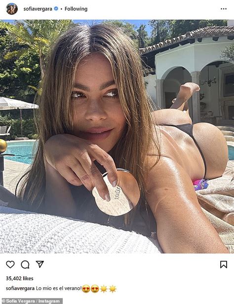 Sofia Vergara Puts Firm Derriere On Display While Sunbathing In Thong