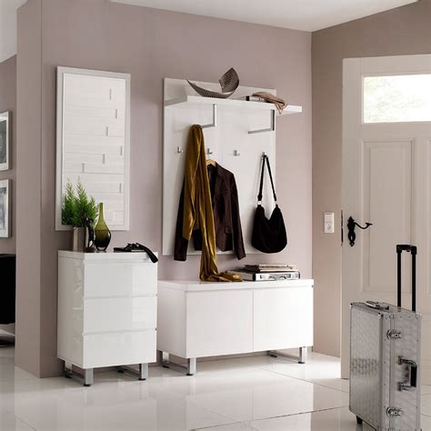 Stauraum für garderobe und schuhe. Moderne Garderobe Ideen in Weiß-garderobe set | Aequivalere
