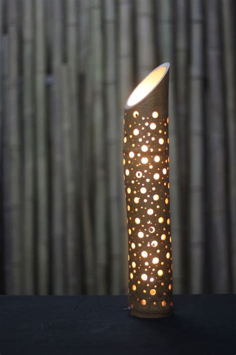 Bamboo Lamp Bamboo Decor Bamboo Light