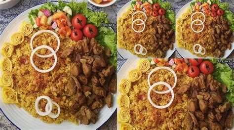 Nasi kebuli ini merupakan salah makanan khas timur tengah tepatnya di arab. Nasi Kebuli Daging Sapi by : Mama Albiyan - Resep Masakan