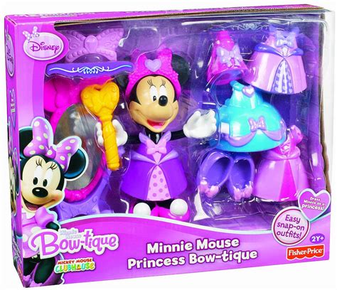 Fisher Price Disney`s Princess Bowtique Minnie Mouse New Free